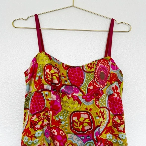 NANETTE LEPORE Y2K Silk Slip Dress SZ 6 - Picture 3 of 6